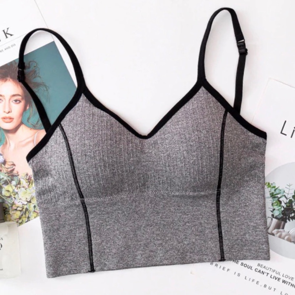 Modern Crop Top Bralette (Multiple Available) - Picture 2 of 5